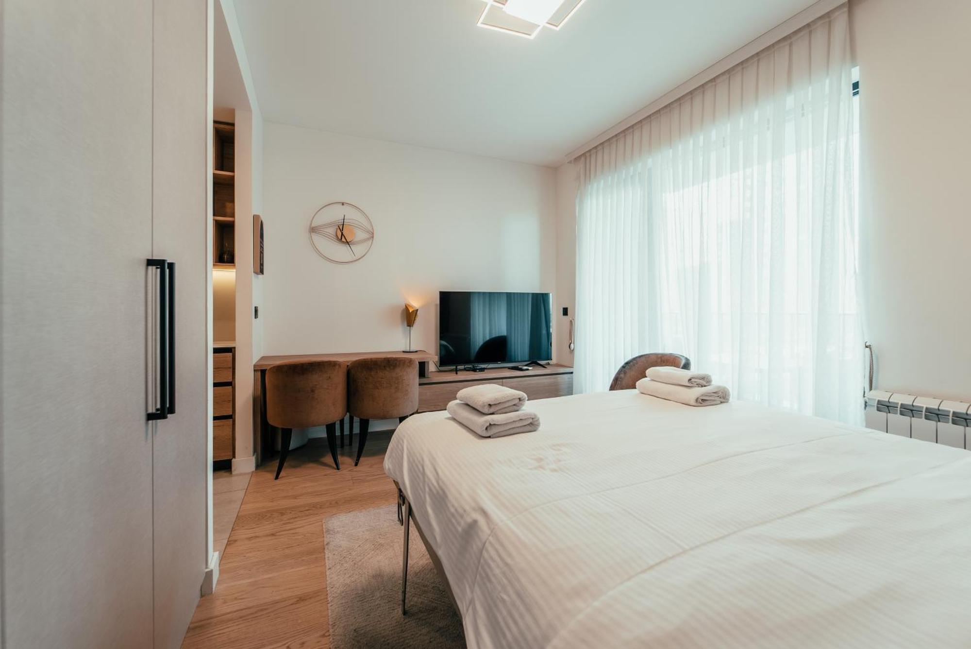 Apartmán Belgrade Waterfront Oasis Exteriér fotografie