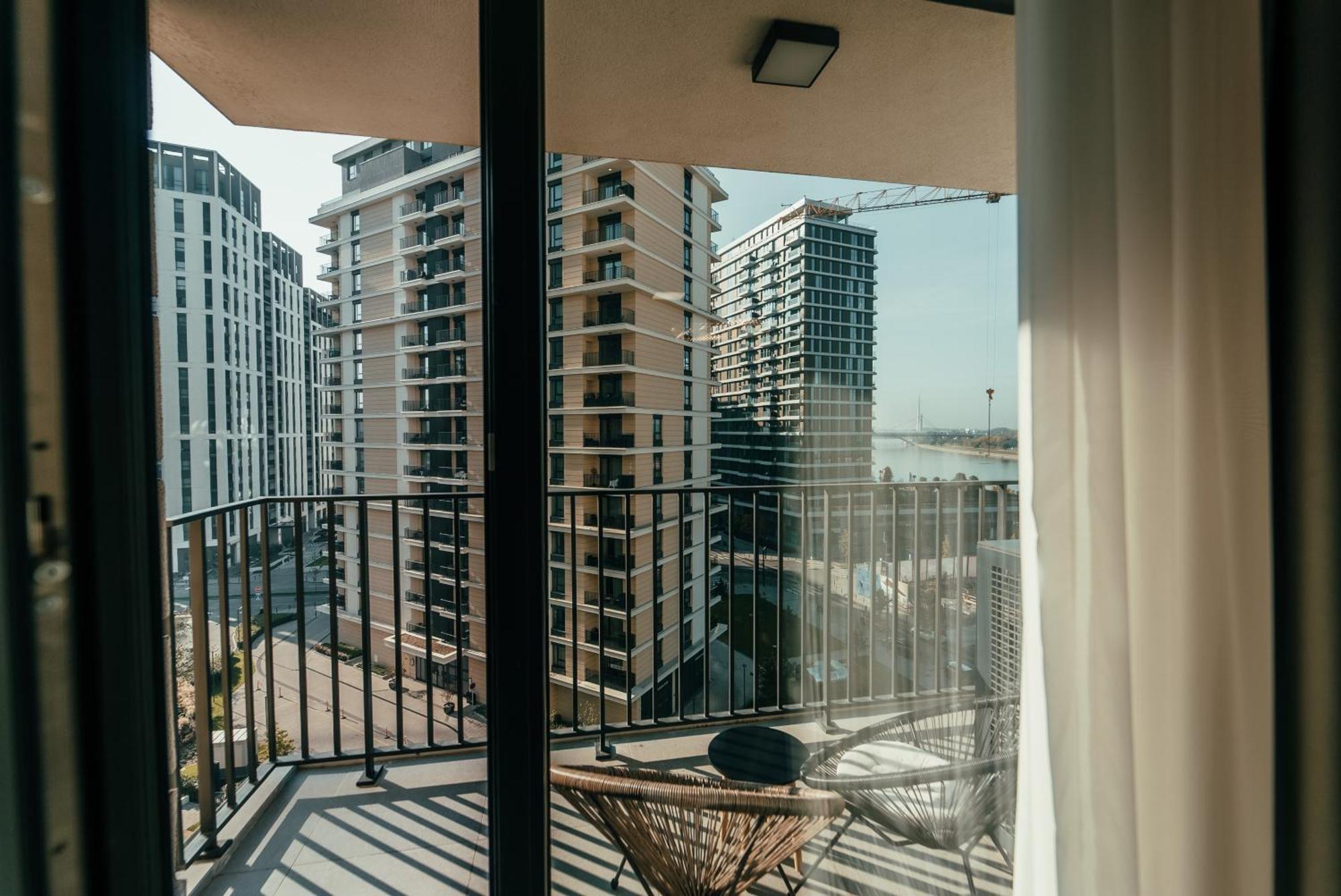 Apartmán Belgrade Waterfront Oasis Exteriér fotografie