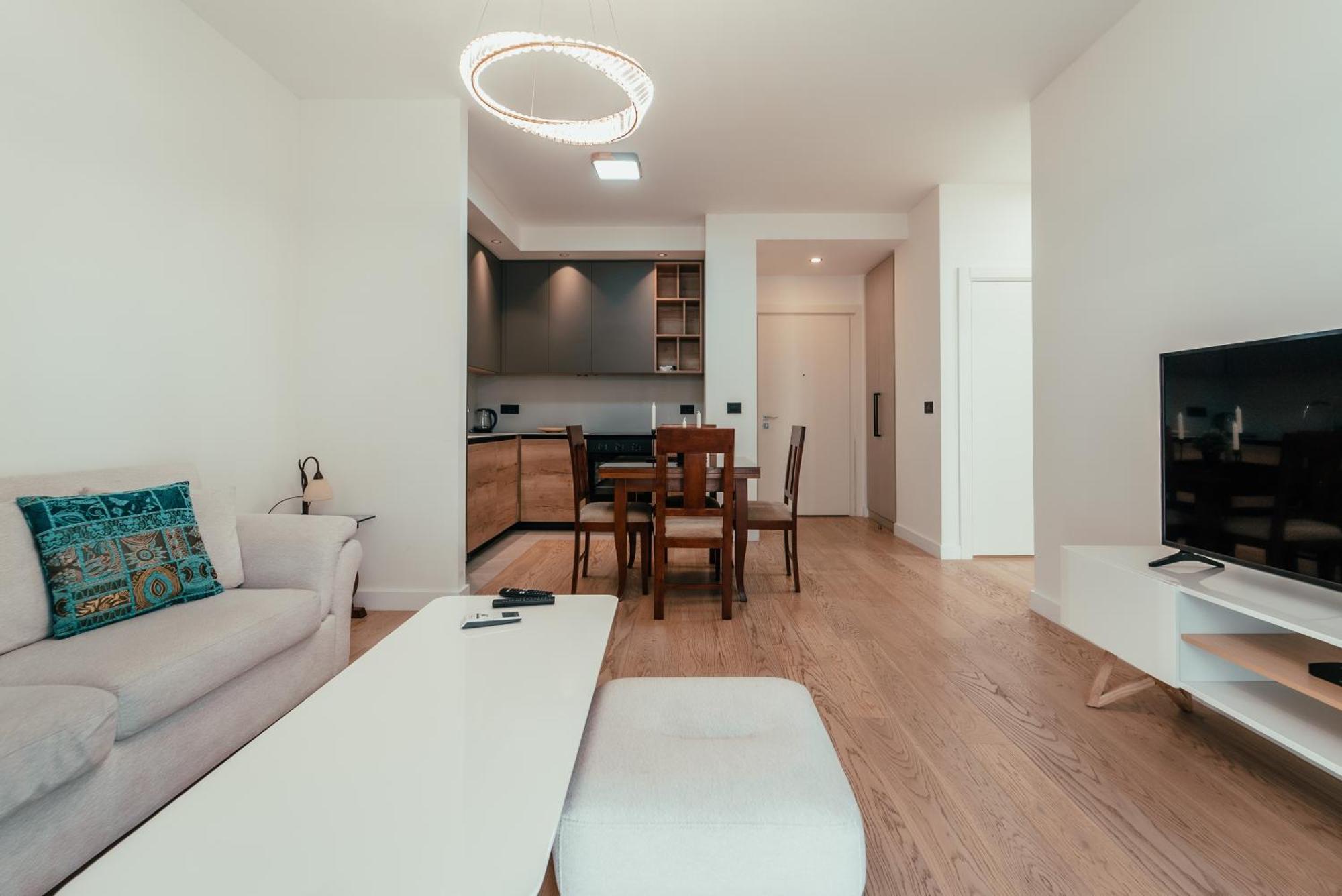 Apartmán Belgrade Waterfront Oasis Exteriér fotografie