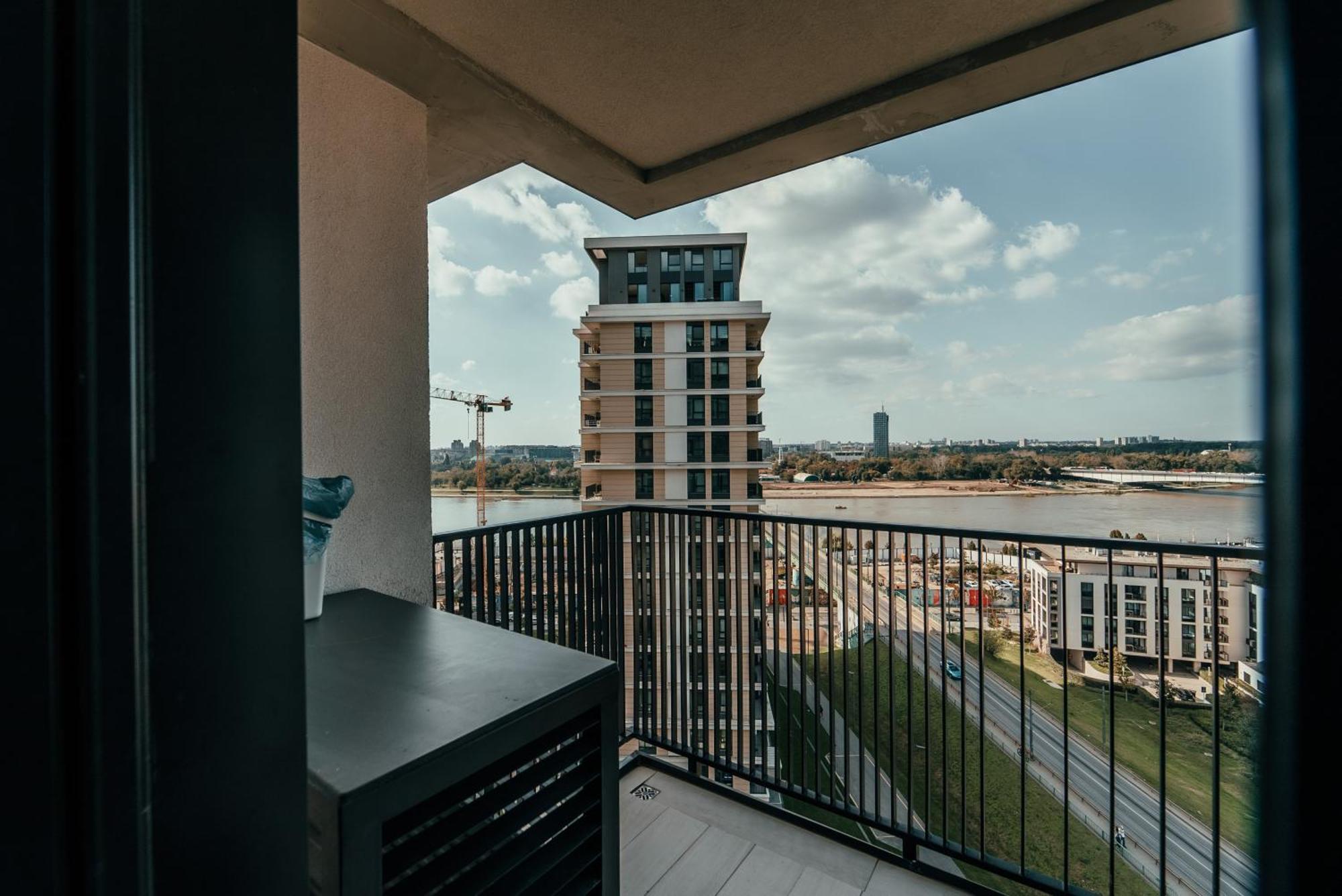 Apartmán Belgrade Waterfront Oasis Exteriér fotografie