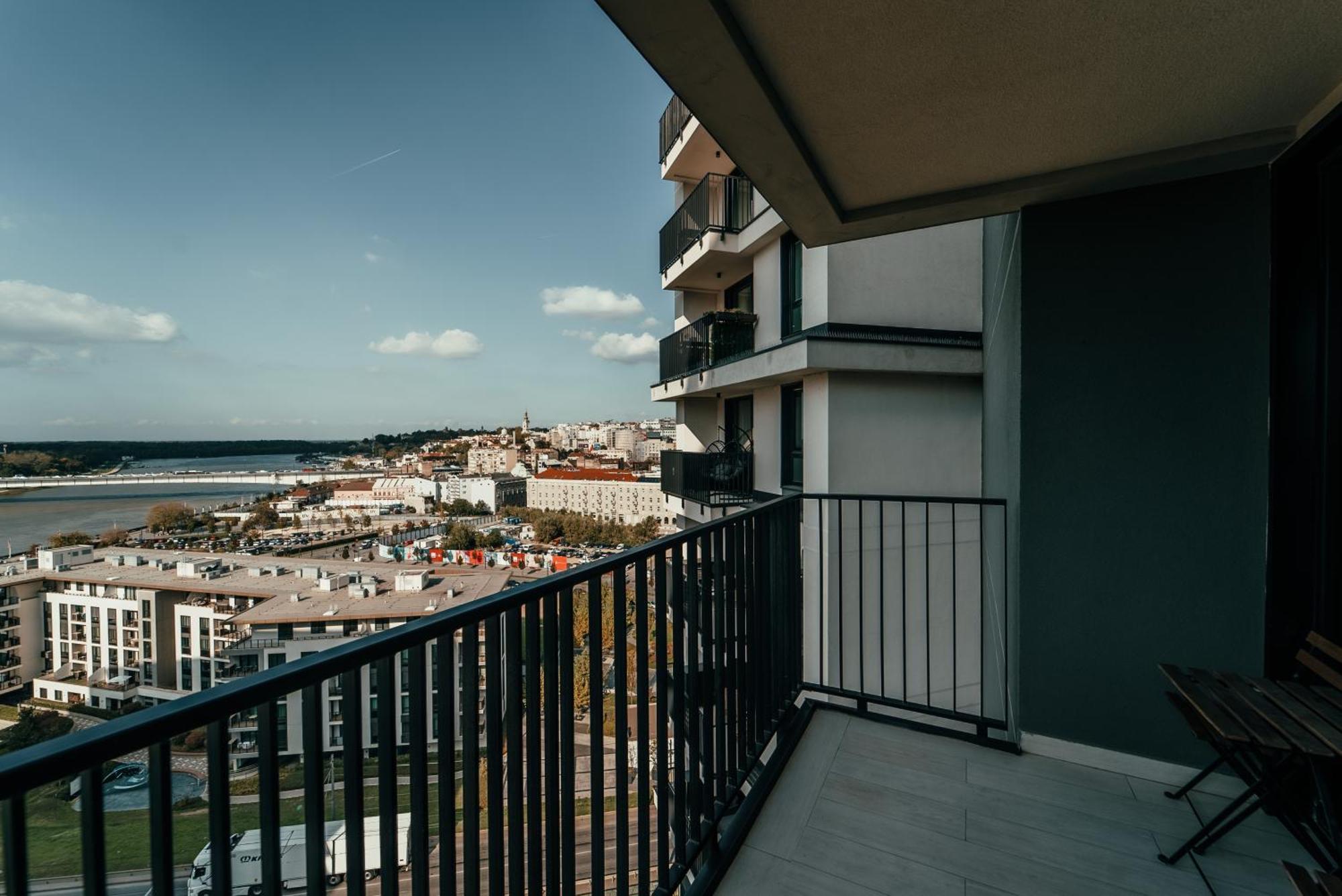 Apartmán Belgrade Waterfront Oasis Exteriér fotografie