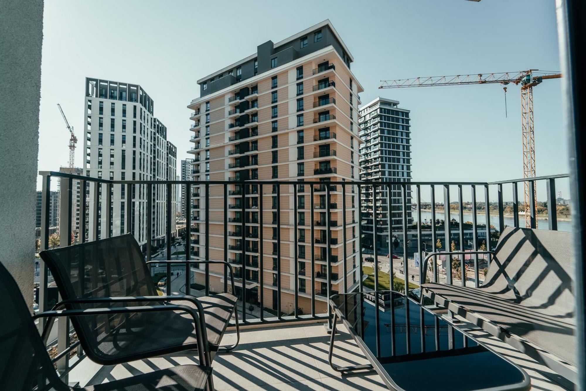 Apartmán Belgrade Waterfront Oasis Exteriér fotografie